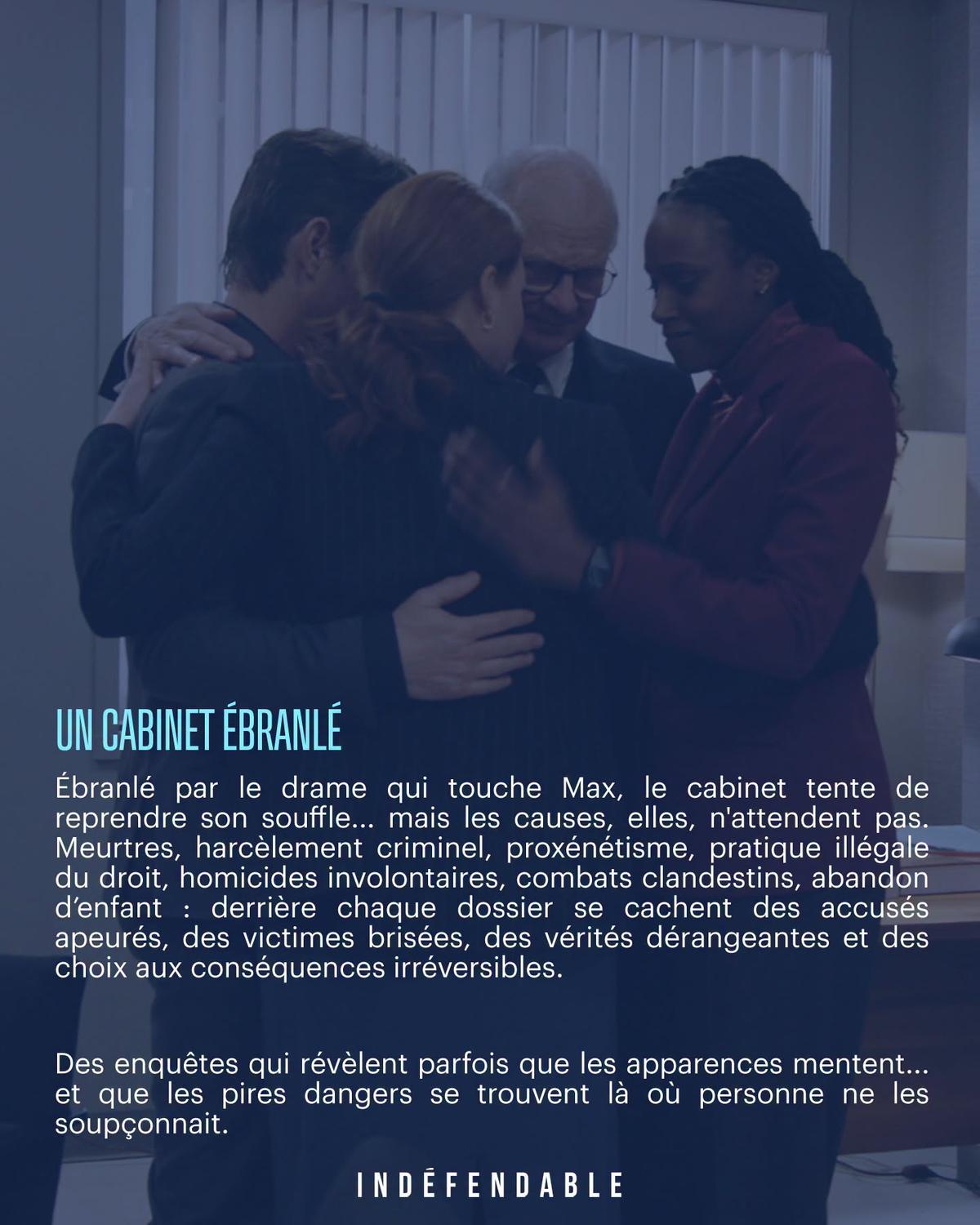Synopsis de la cinquième saison d'Indéfendable