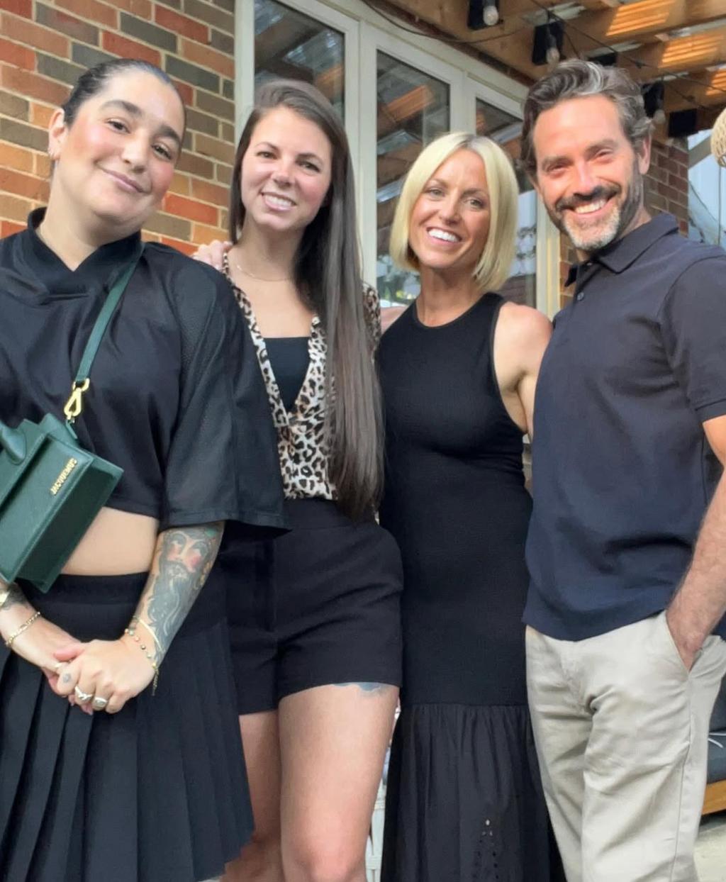 Mariana Mazza, Andreane Charette, Emily Begin et Guillaume Lemay-Thivierge