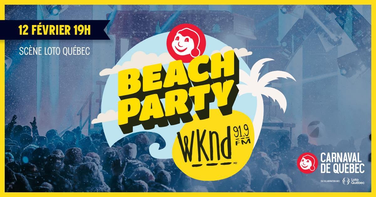Beach Party du WKND 91.9