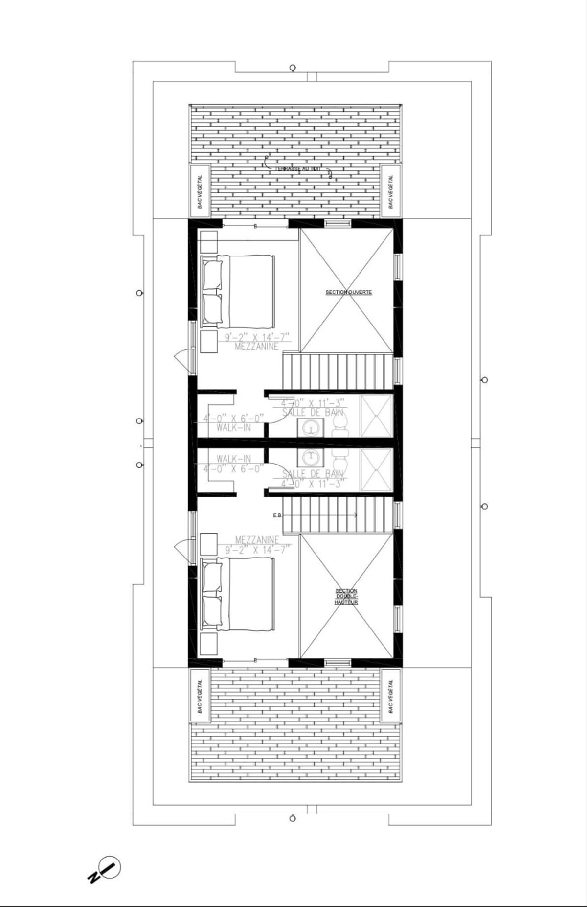 Plan détaillé de l'aménagement