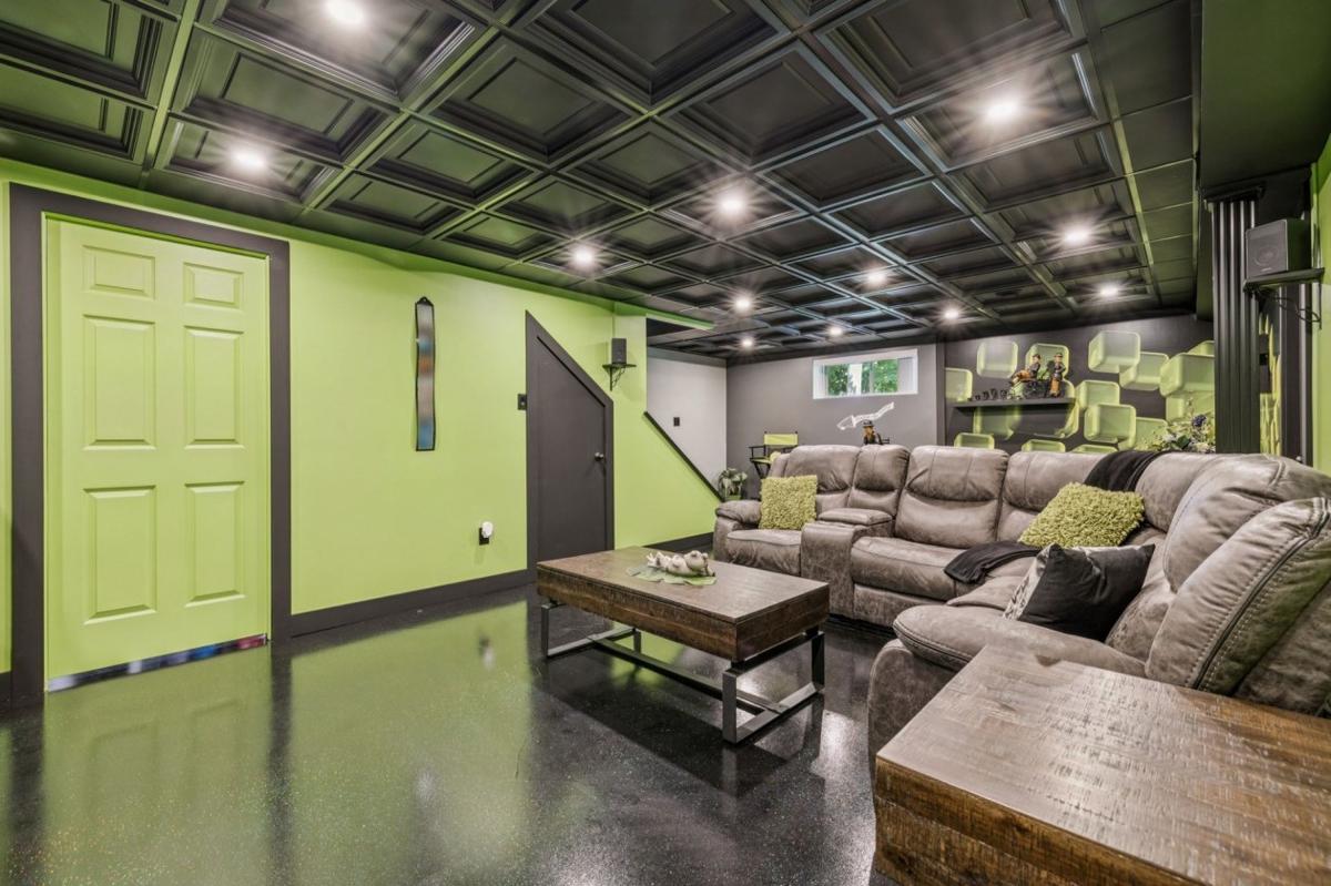 Espace détente au sous-sol