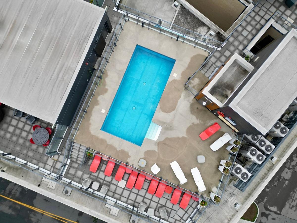 Vue aérienne du quartier Angus