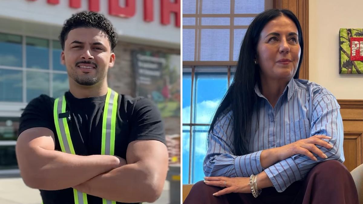 Saad Tekiout et Soraya Martinez Ferrada