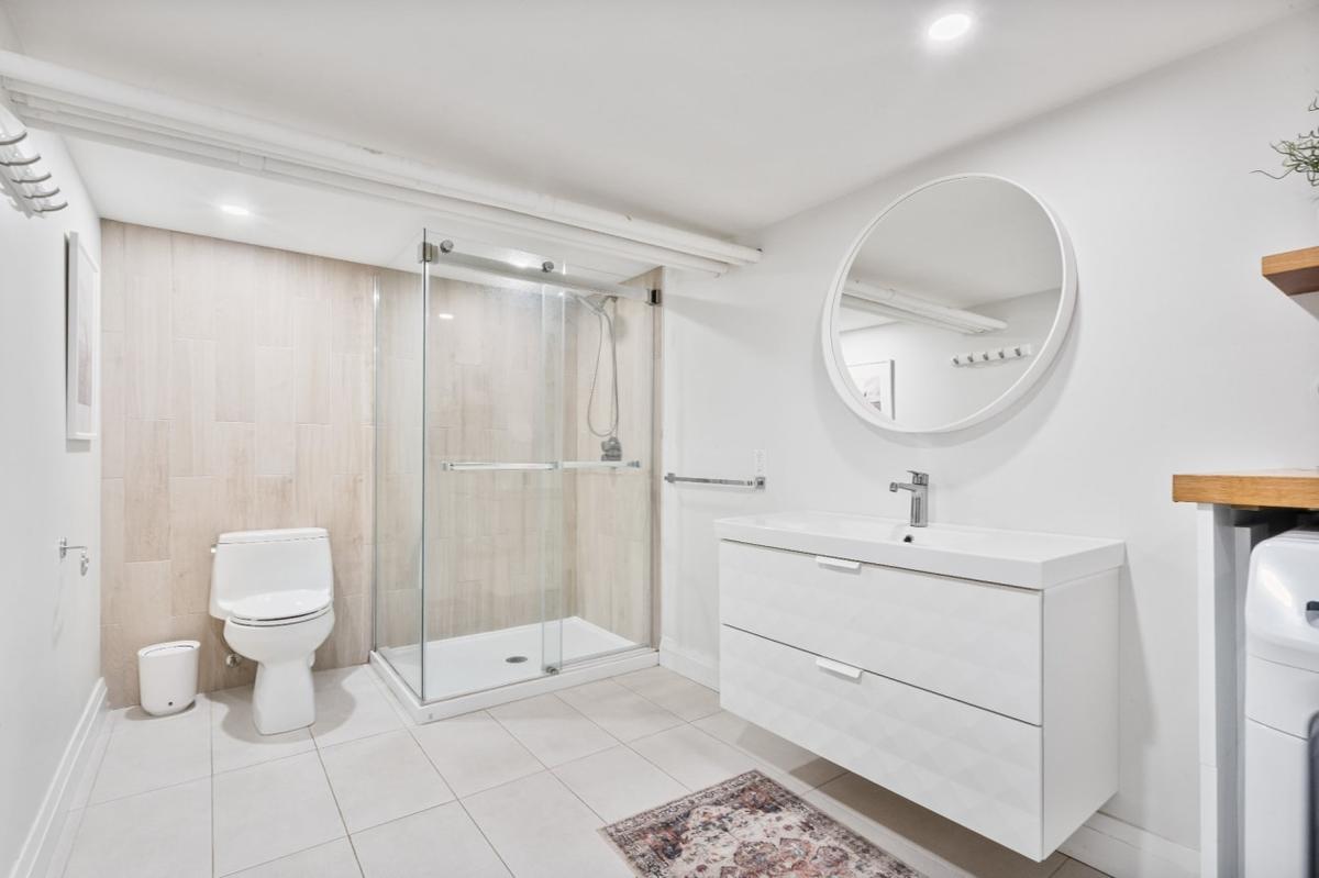 Salle de bain du sous-sol
