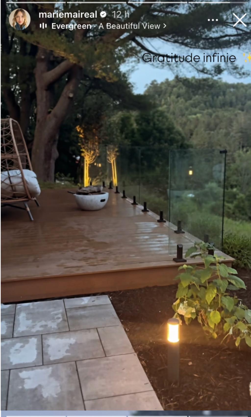 terrasse Marie-Mai