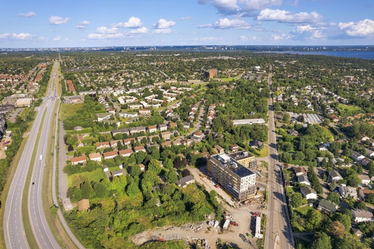 Vue élargie du quartier