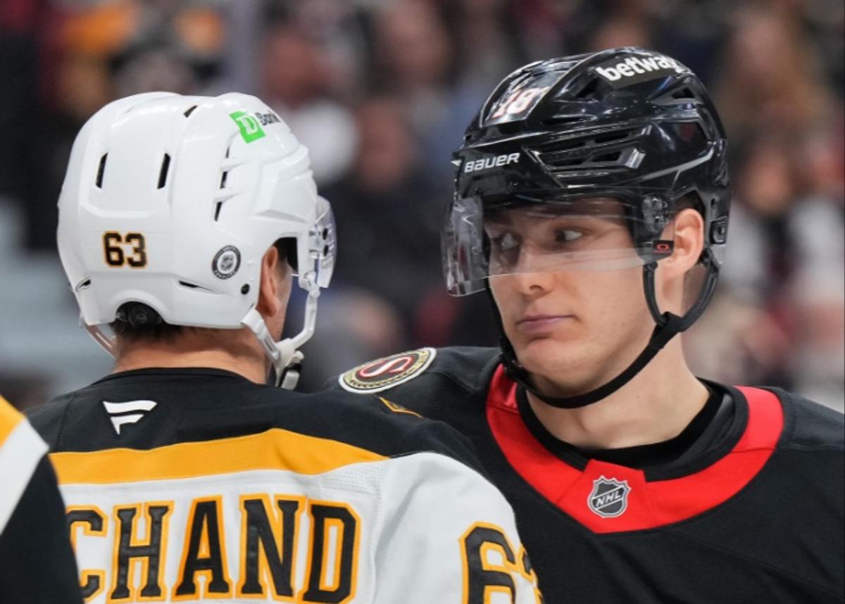 Brad Marchand, Tim Stutzle