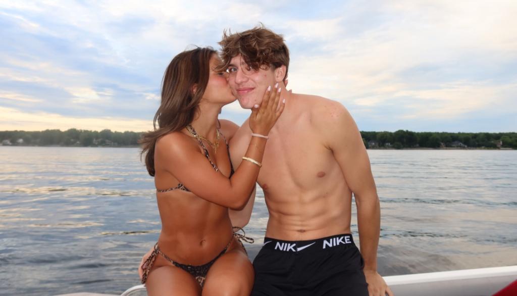 Xavier Trudeau et sa copine