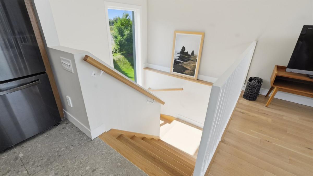 L'escalier reliant les niveaux