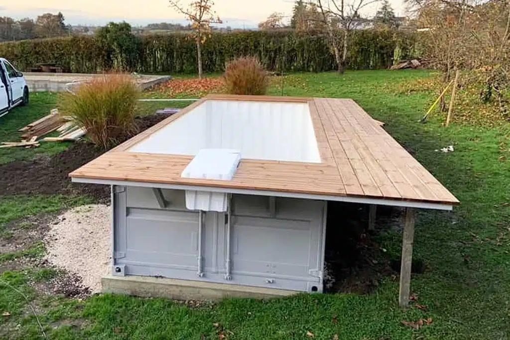 Piscine conteneur
