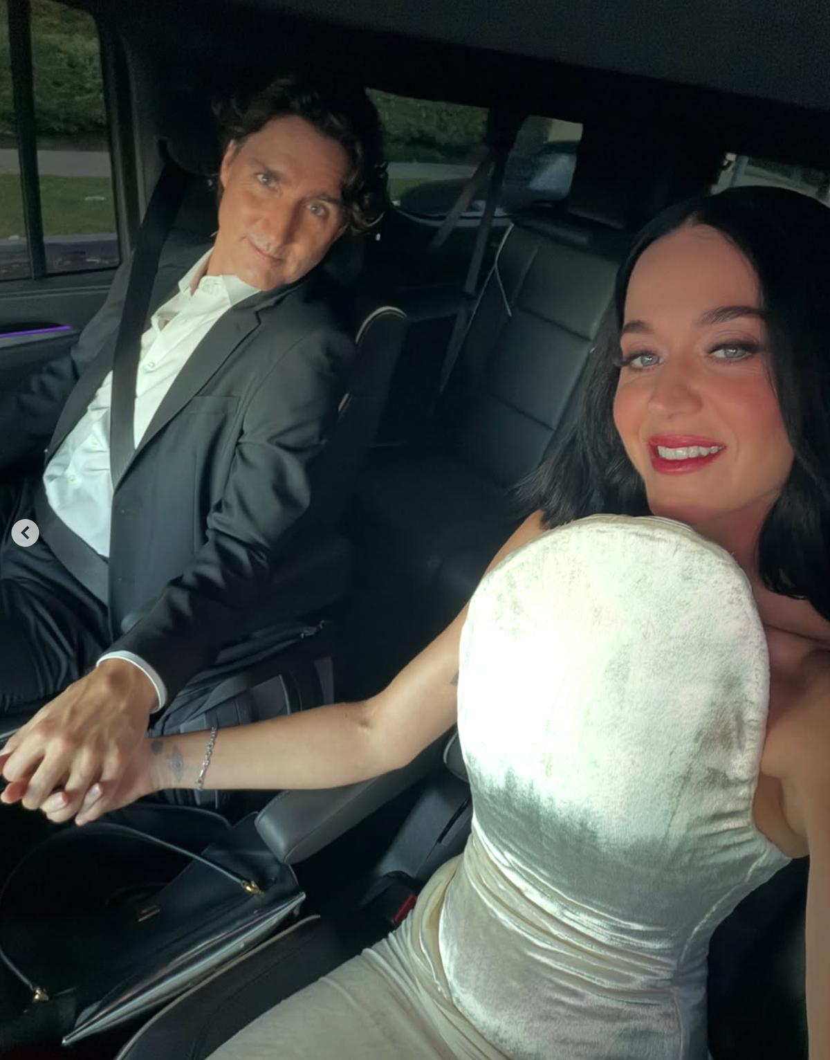 Justin trudeau et Katy Perry