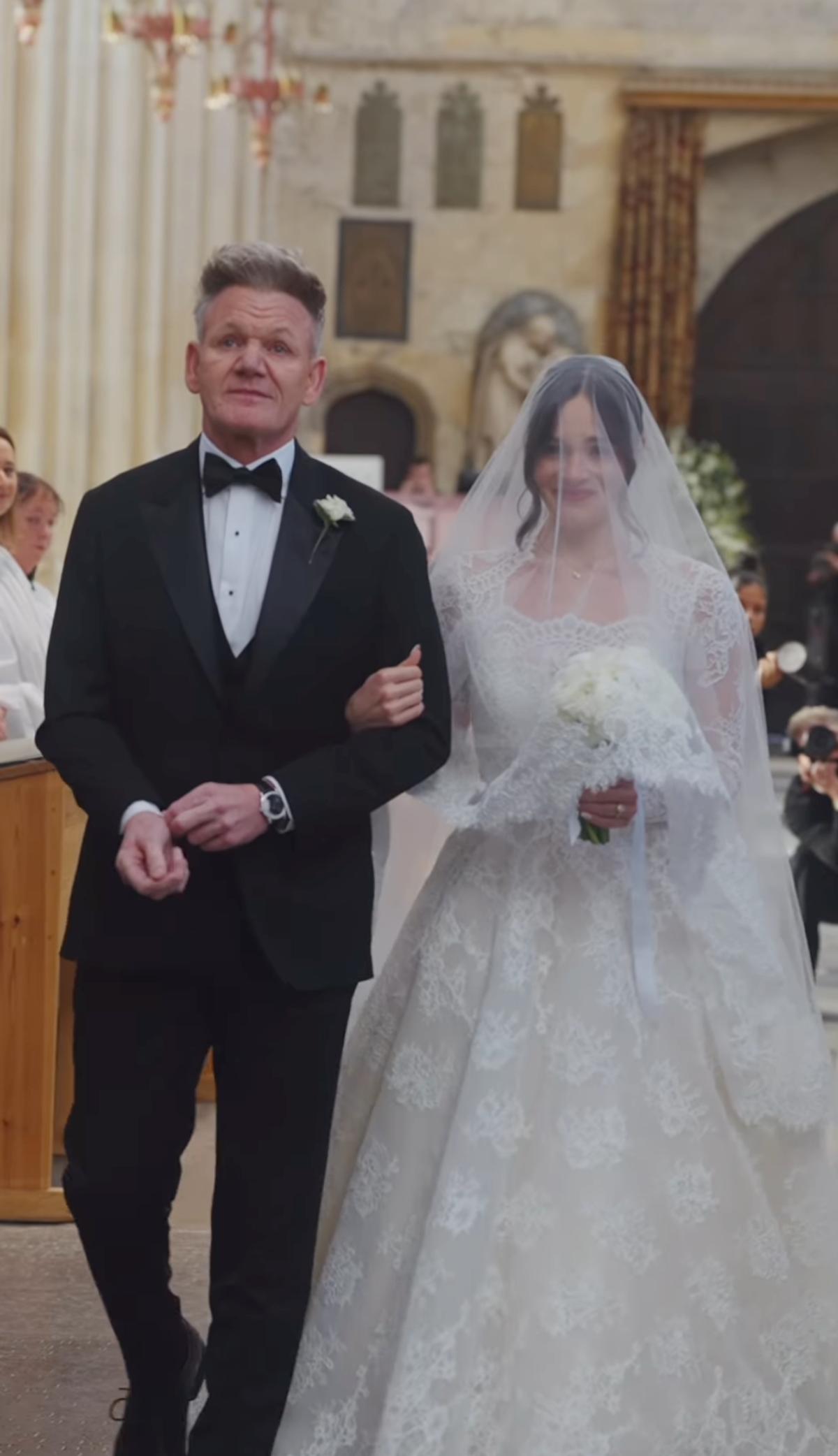 Gordon Ramsey au mariage de sa fille