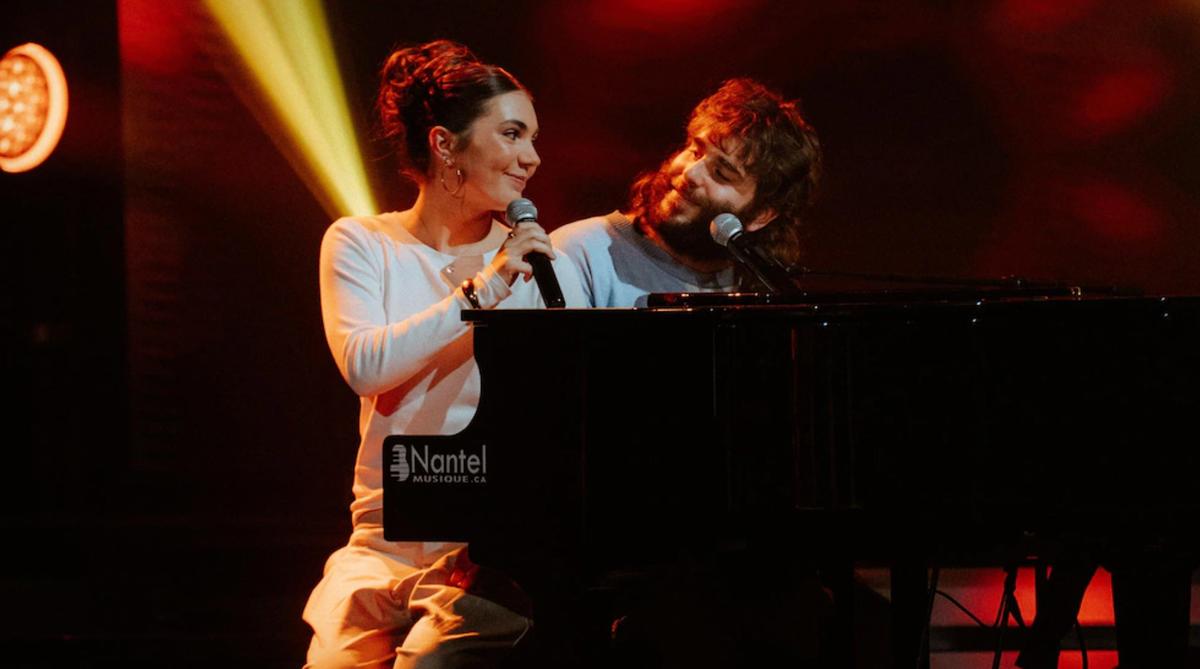 Élisabeth Delorme et Étienne Coppée à En direct de l'Univers