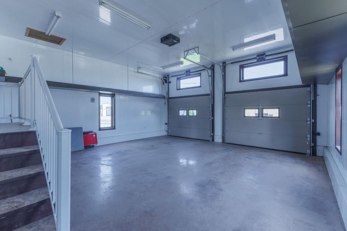 Vue intérieure du second garage