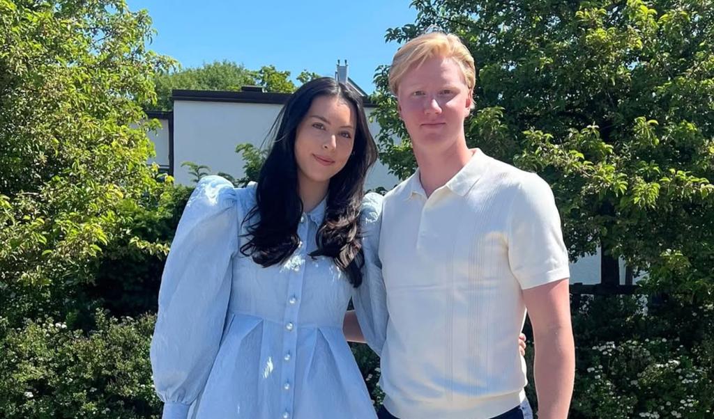 Rasmus Dahlin et sa fiancée