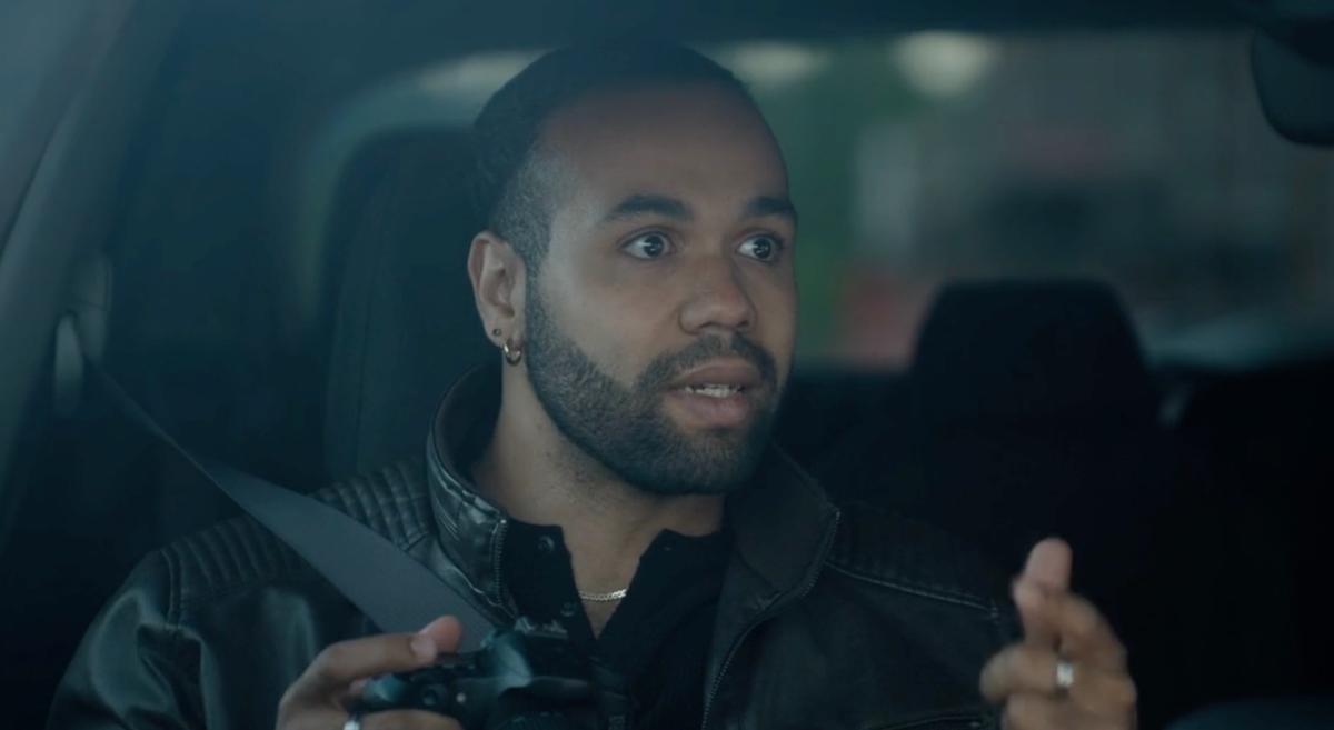 David Bélizaire dans son rôle de Marc Daniel dans Dumas