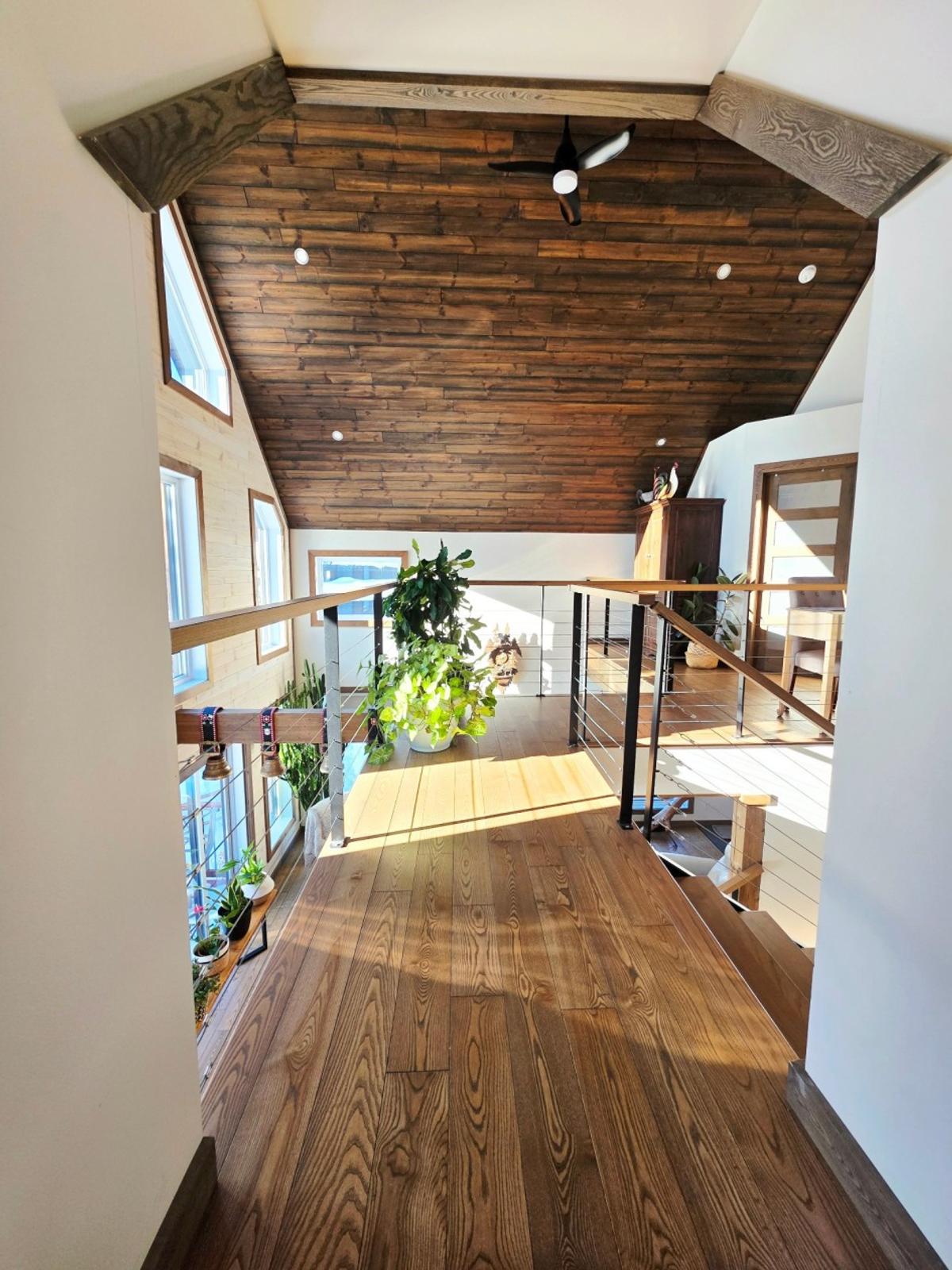 Vue depuis la mezzanine