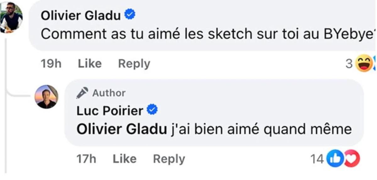 commentaire facebook