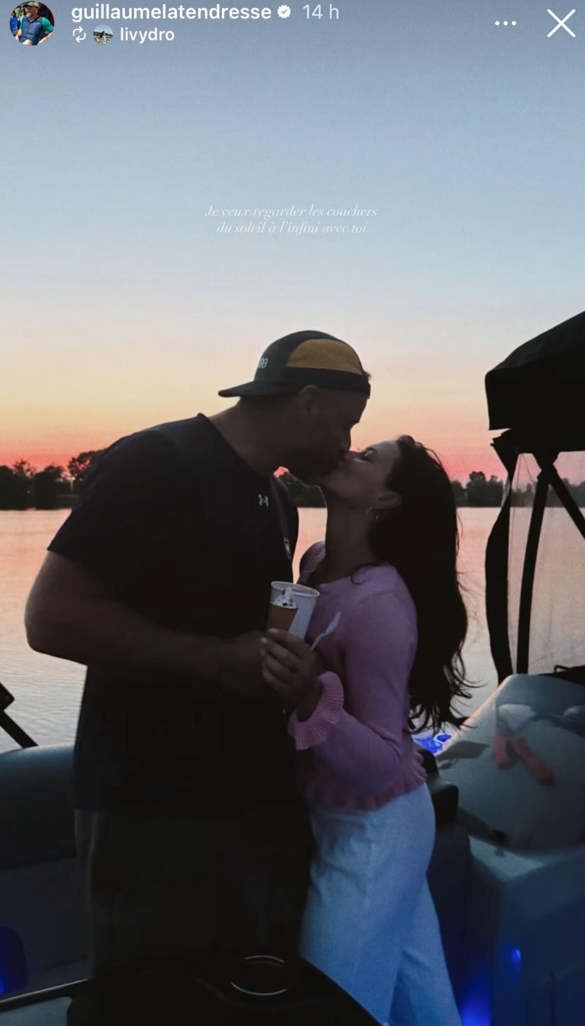 Guillaume Latendresse et sa nouvelle amoureuse Olivia Drouin