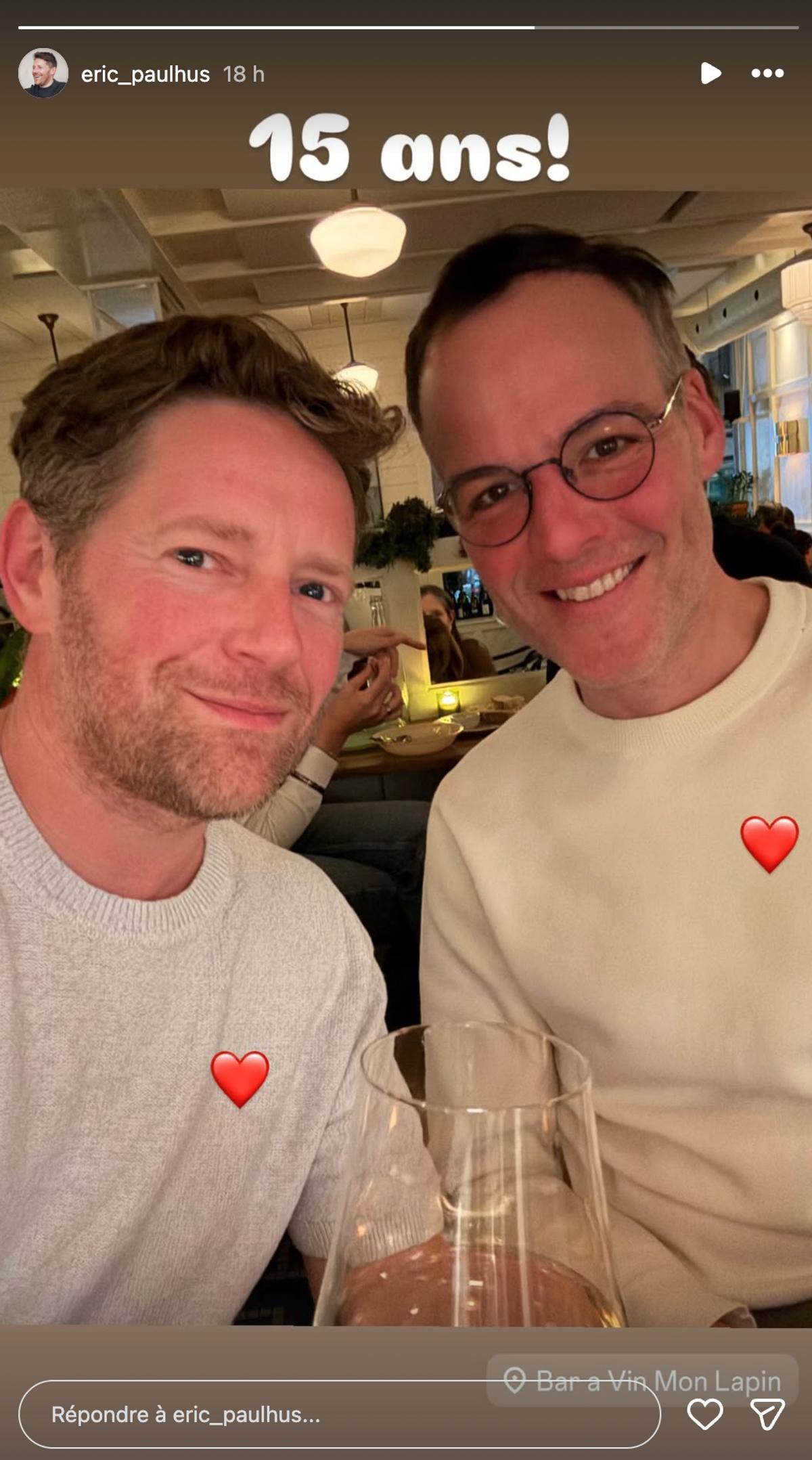 Éric Paulhus et son amoureux