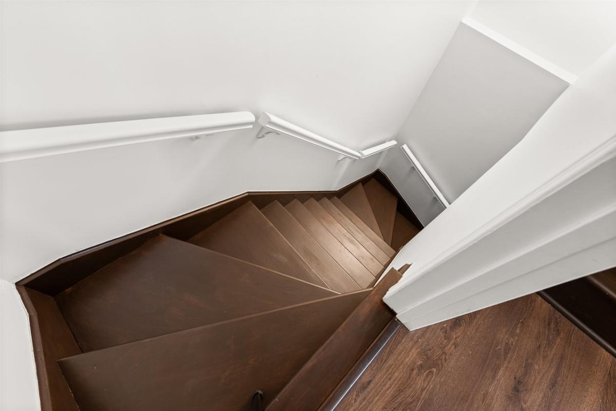 Escalier entre les niveaux