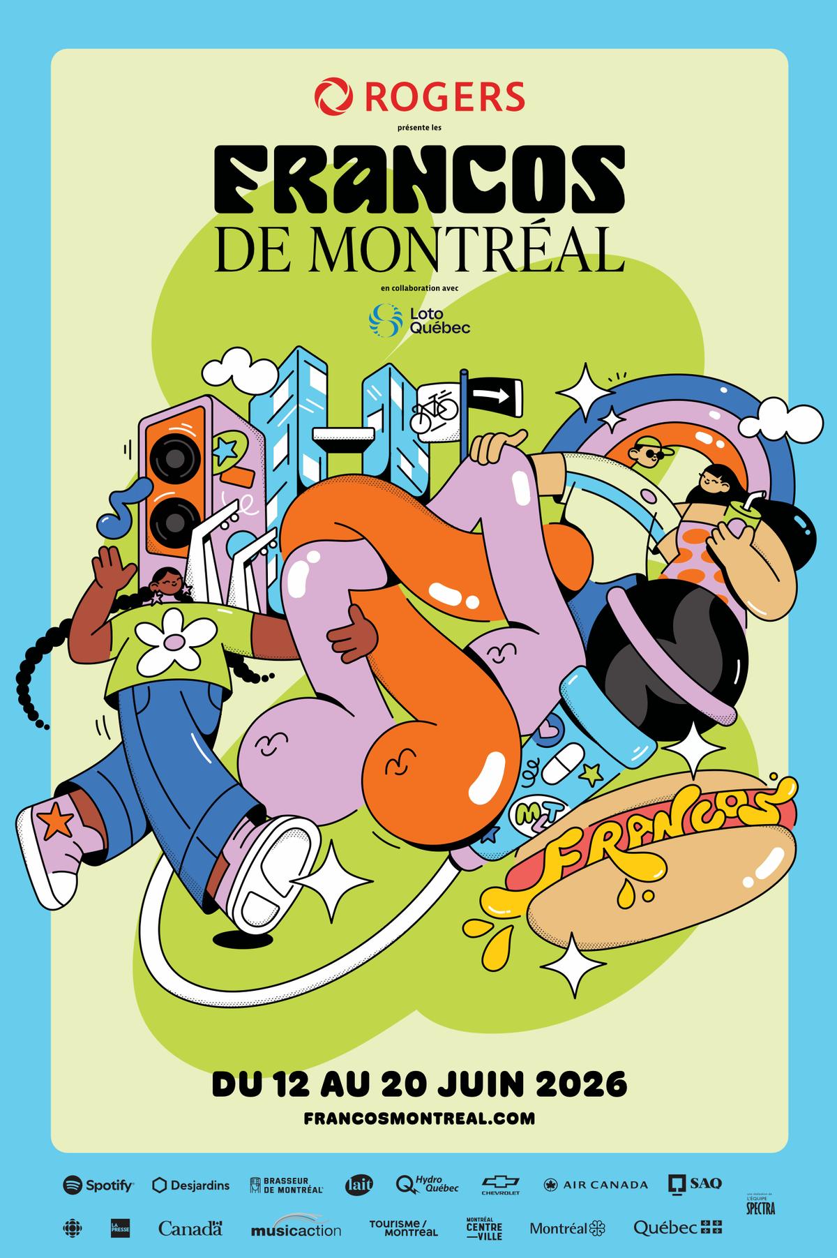 Affiche des Francos de Montréal