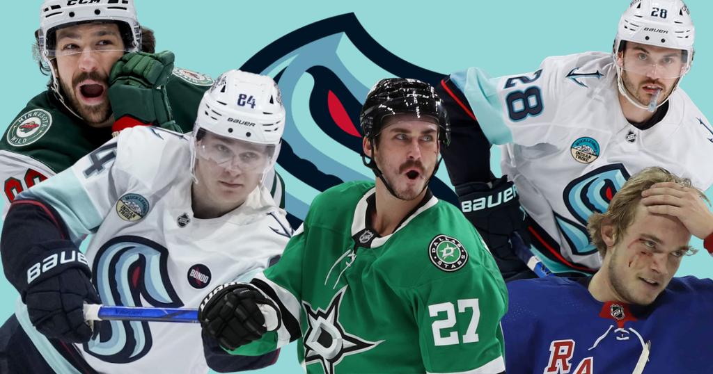 Seattle: Gaudreau, Kaako, Lindgren, Mahura et Marchment