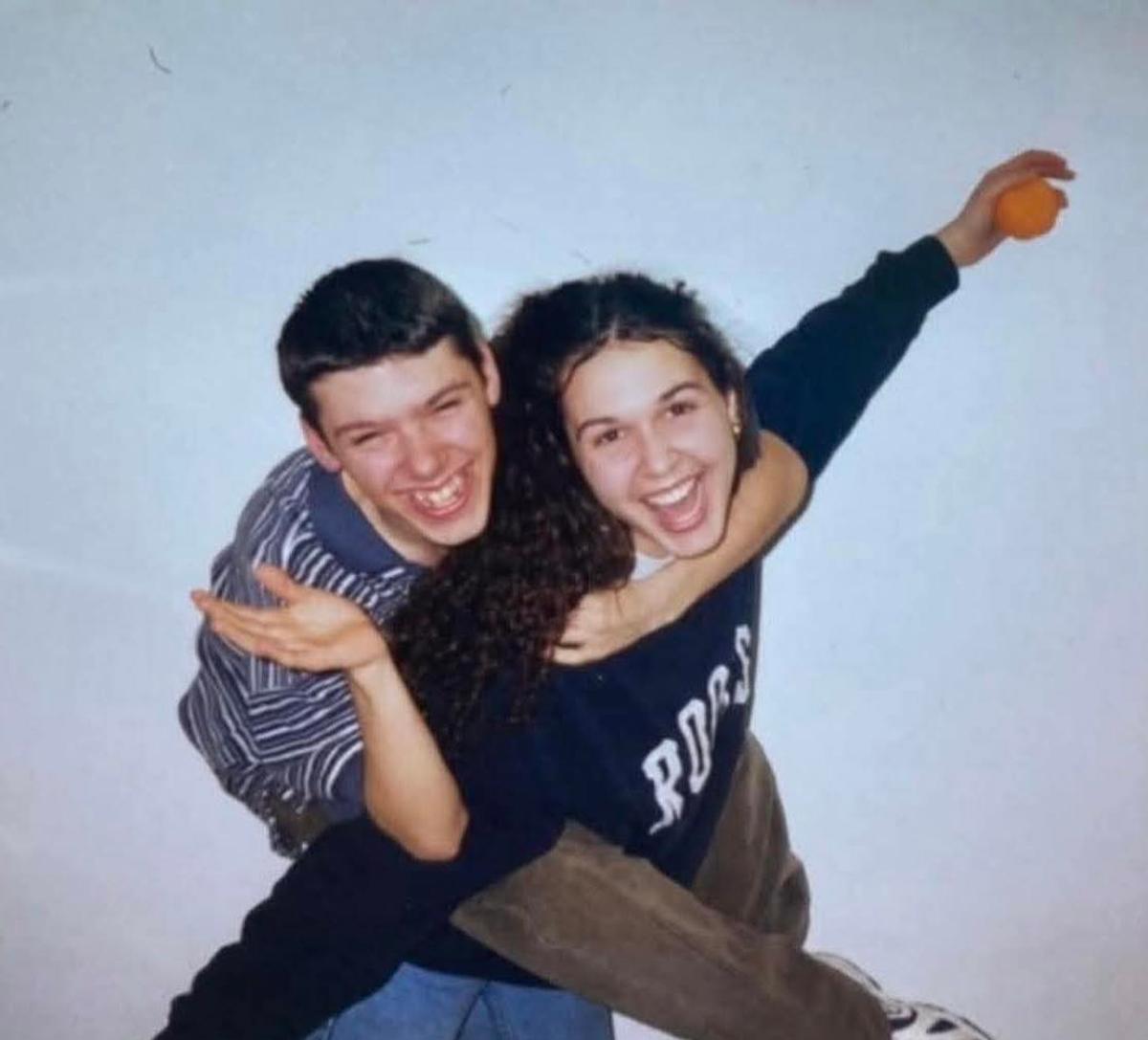 Simon Boulerice et son amie Geneviève