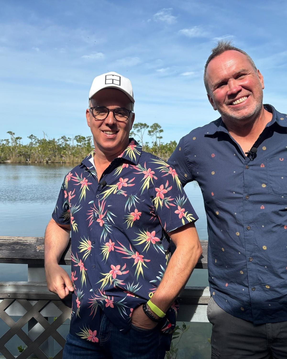 Gino Chouinard et Dave Morissette