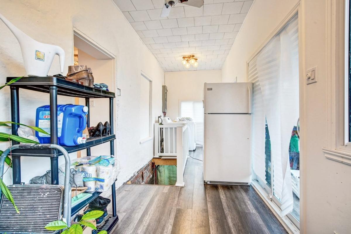 Espace de rangement au sous-sol