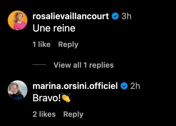 commentaire Instagram