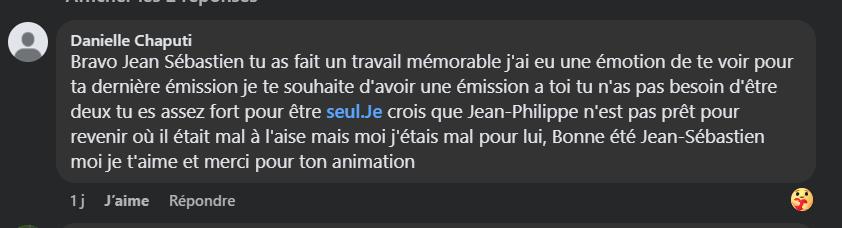 commentaire facebook