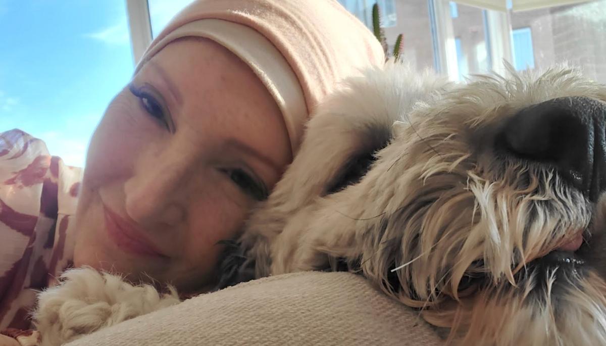 Julie Drolet et son chien