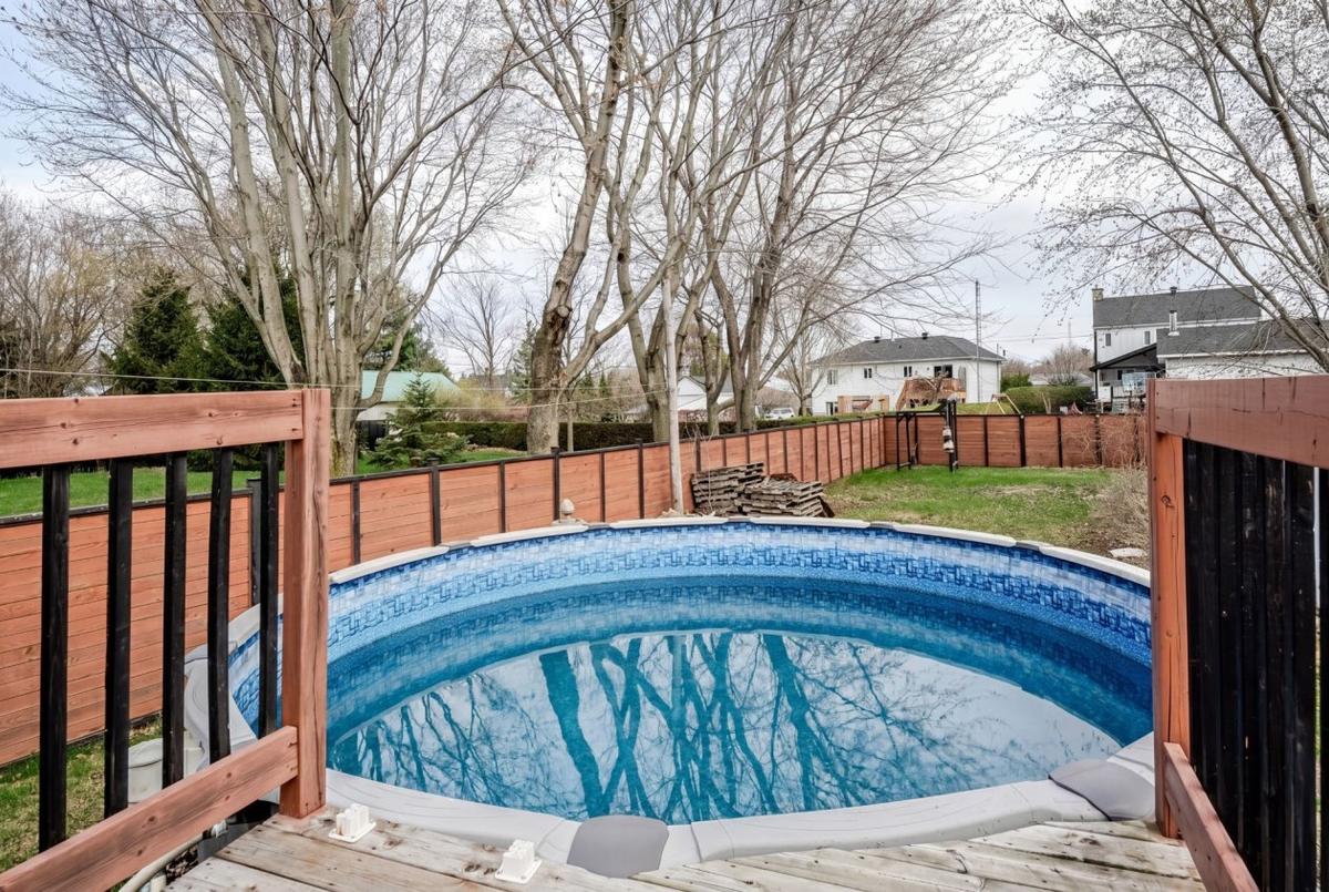 Piscine hors terre chauffée