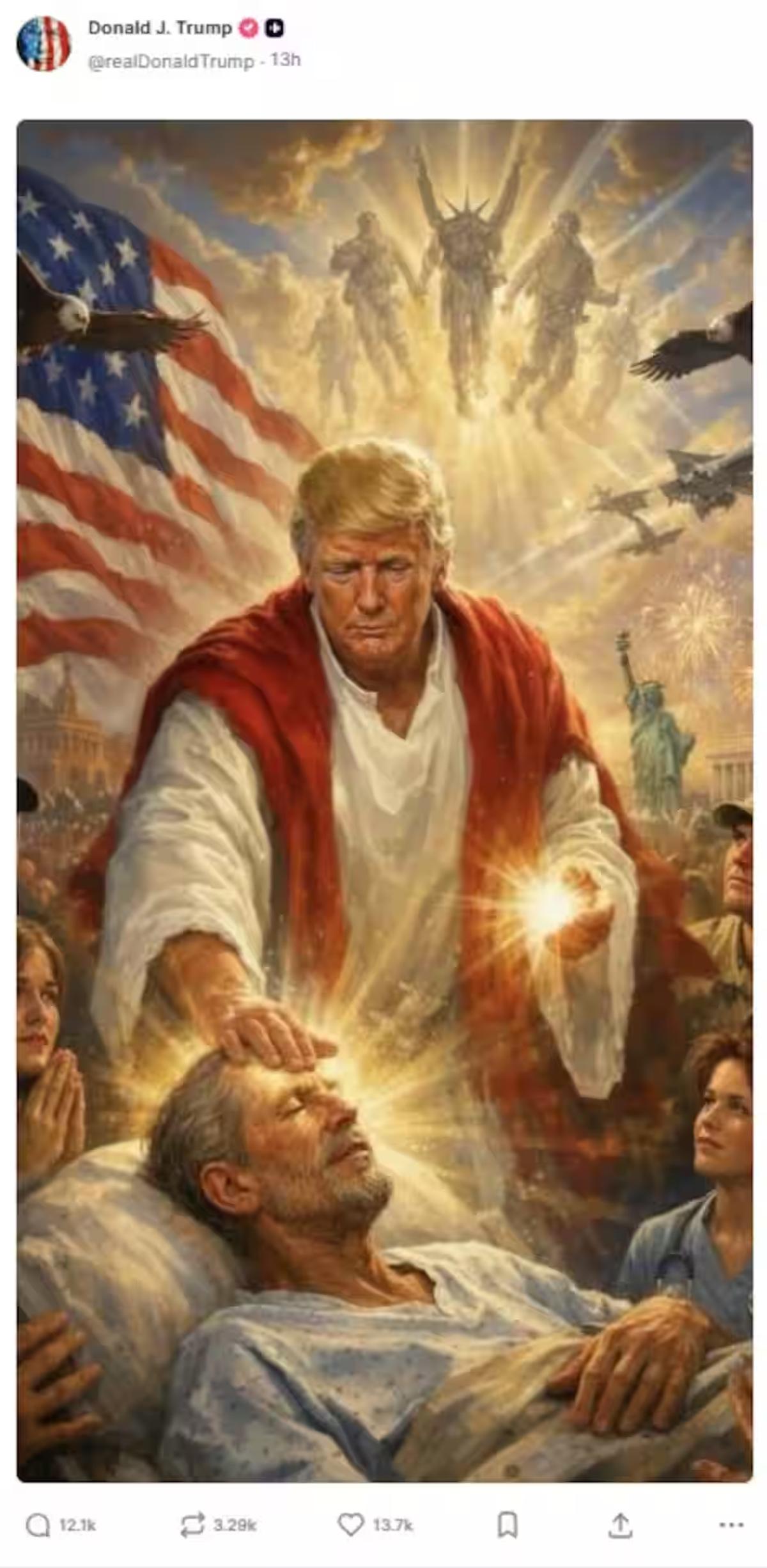 Capture d'écran : Truth Social