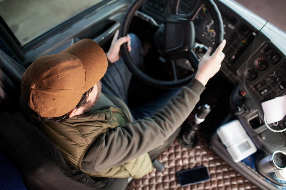 Freepik, conducteur de camion