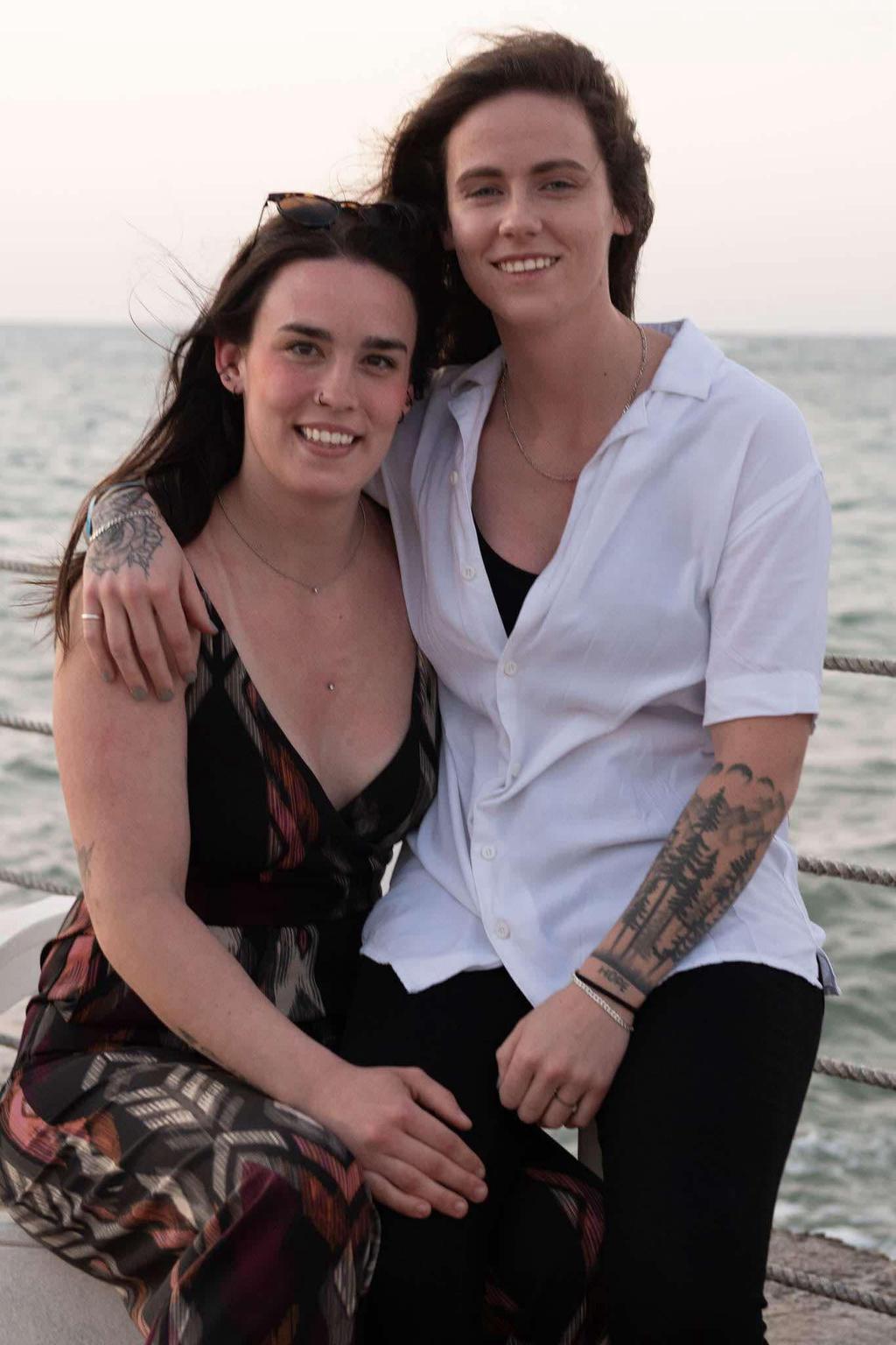 Sabrina et Mélanie de L'amour est dans le pré