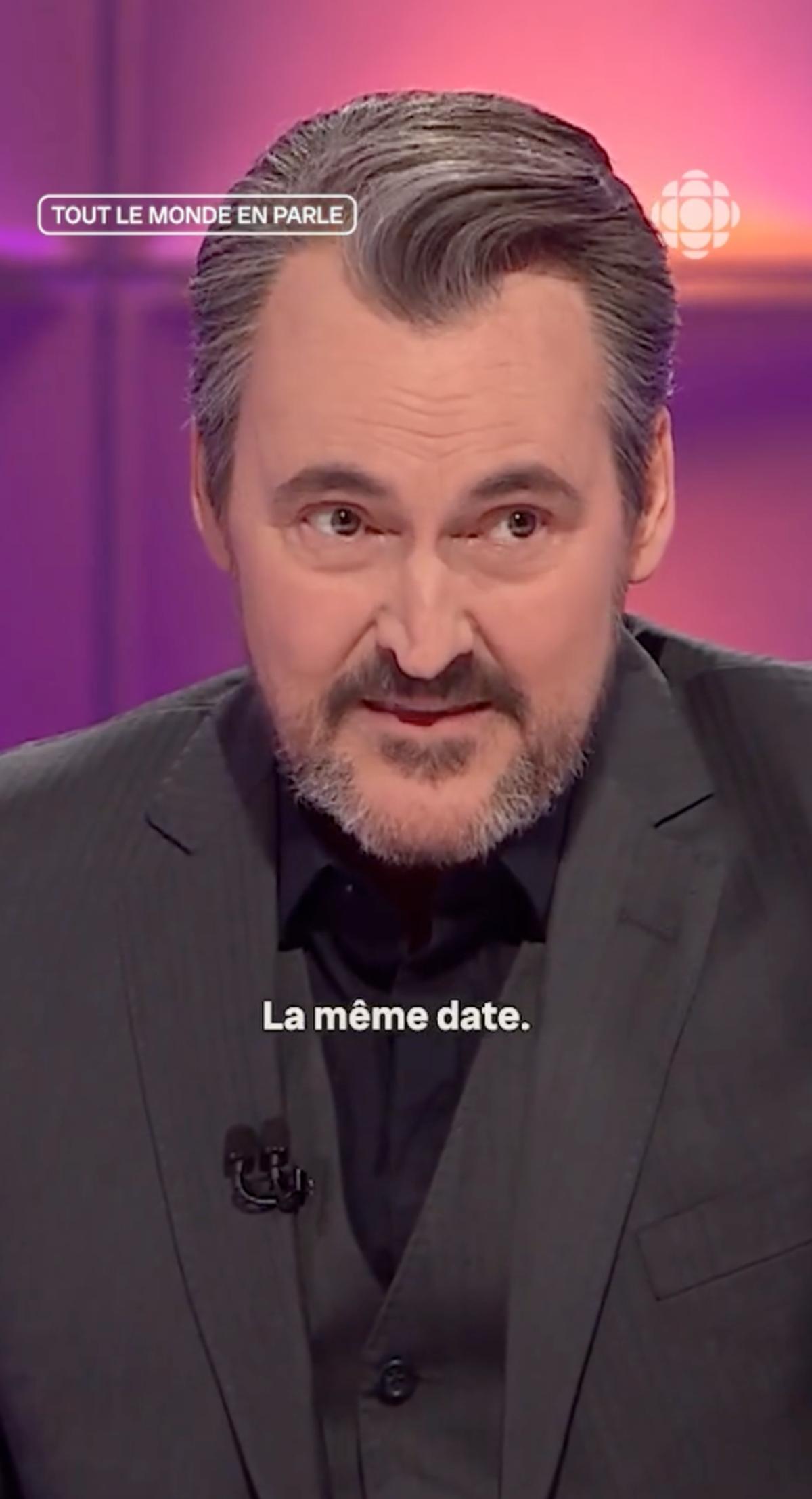 Guy A. Lepage à Tout le monde en parle