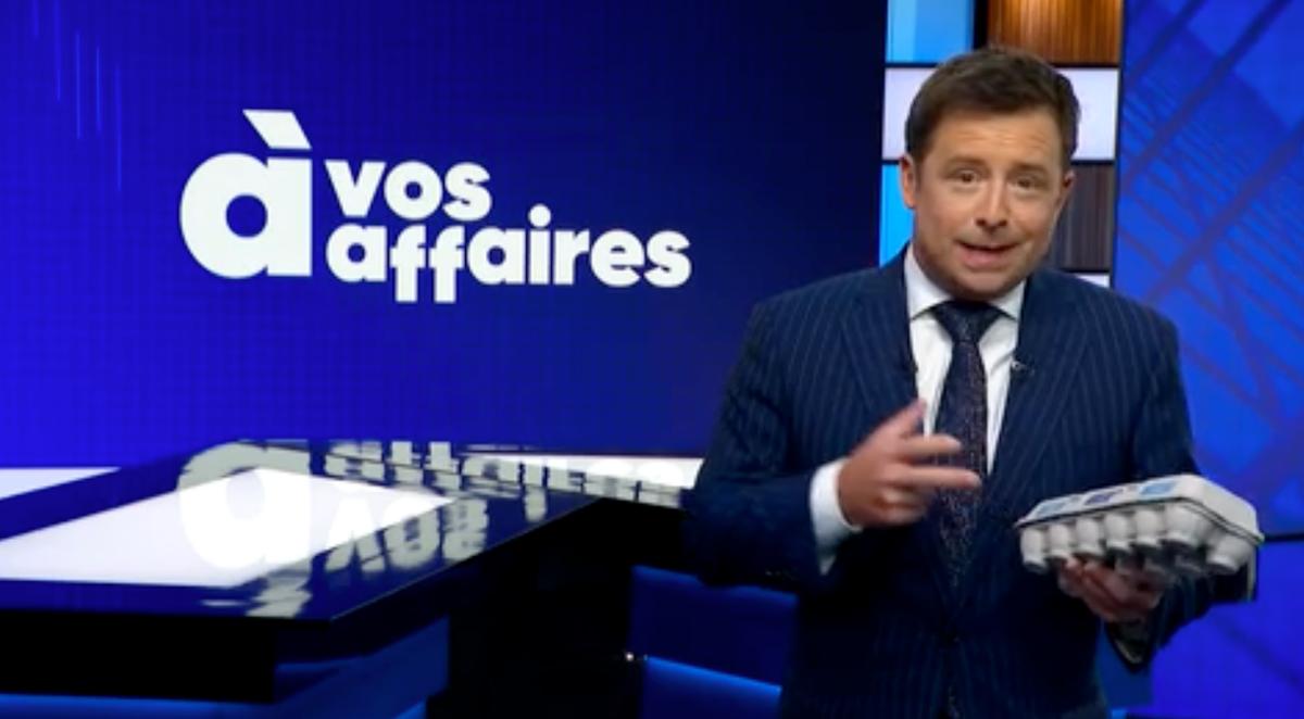 Pierre-Olivier Zappa à l'émission À vos affaires
