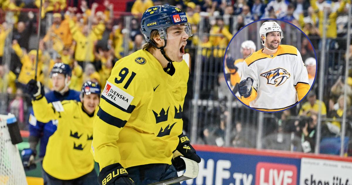 Leo Carlsson et Filip Forsberg