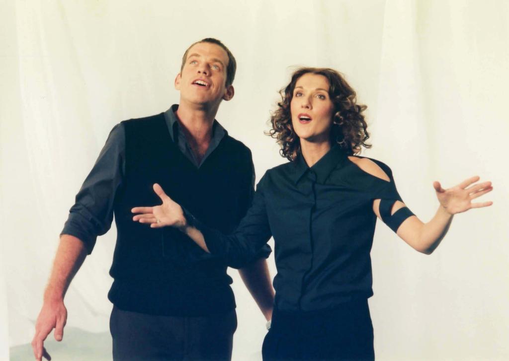 Garou et Céline Dion