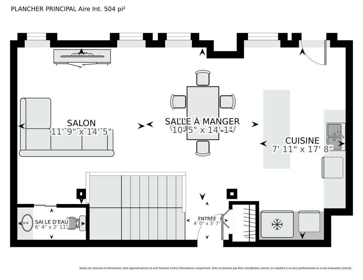 Plan du premier niveau