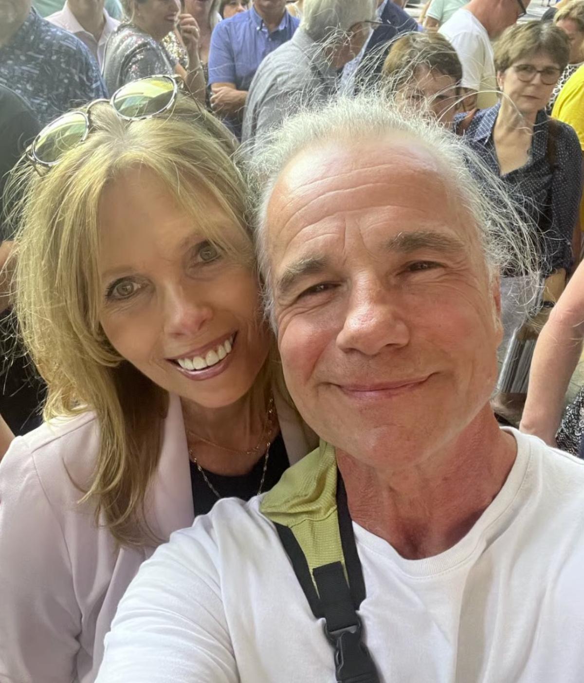 Bruno Pelletier et sa soeur Dominique