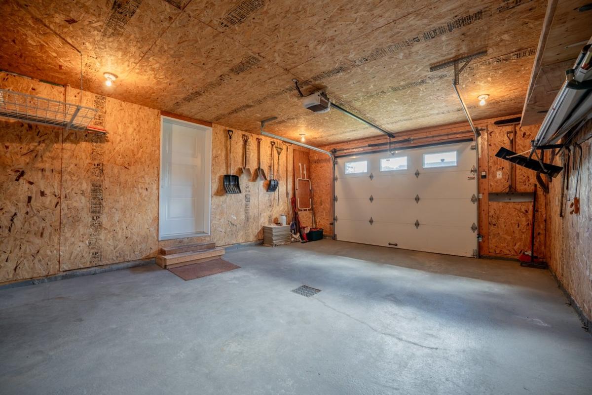 Intérieur du garage