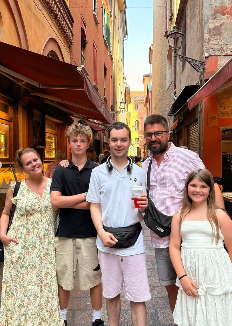 Patricia Paquin et sa famille