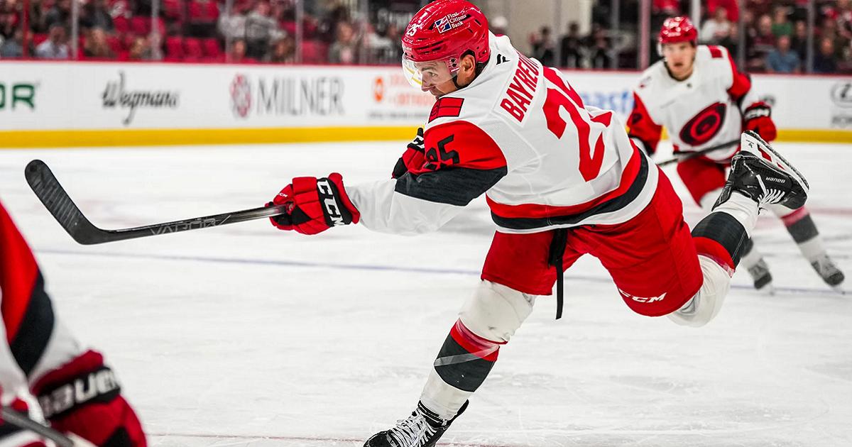 Gavin Bayreuther-Josh Lavallee-Carolina Hurricanes