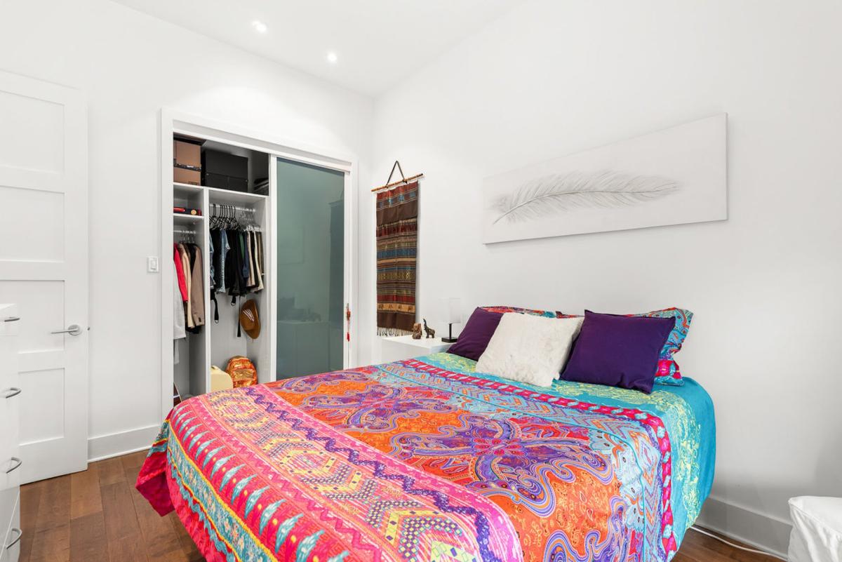 Perspective sur la chambre principale