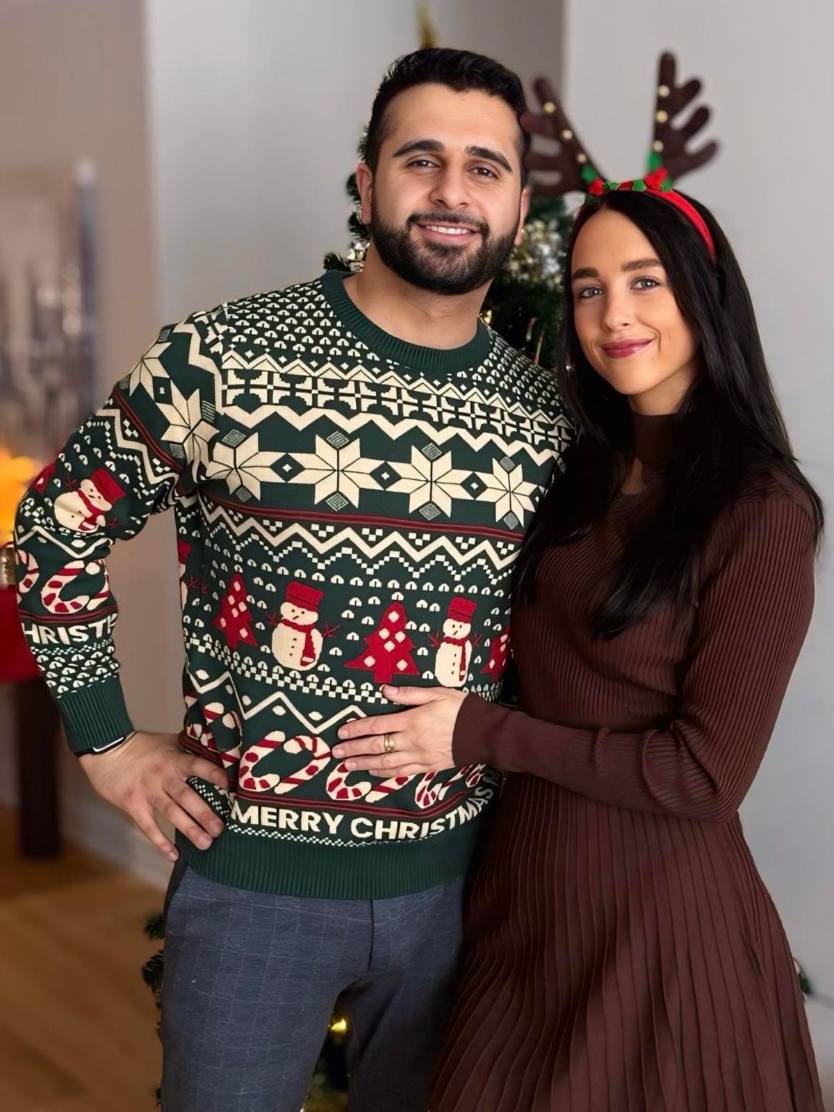 Hadi Hassin avec sa conjointe