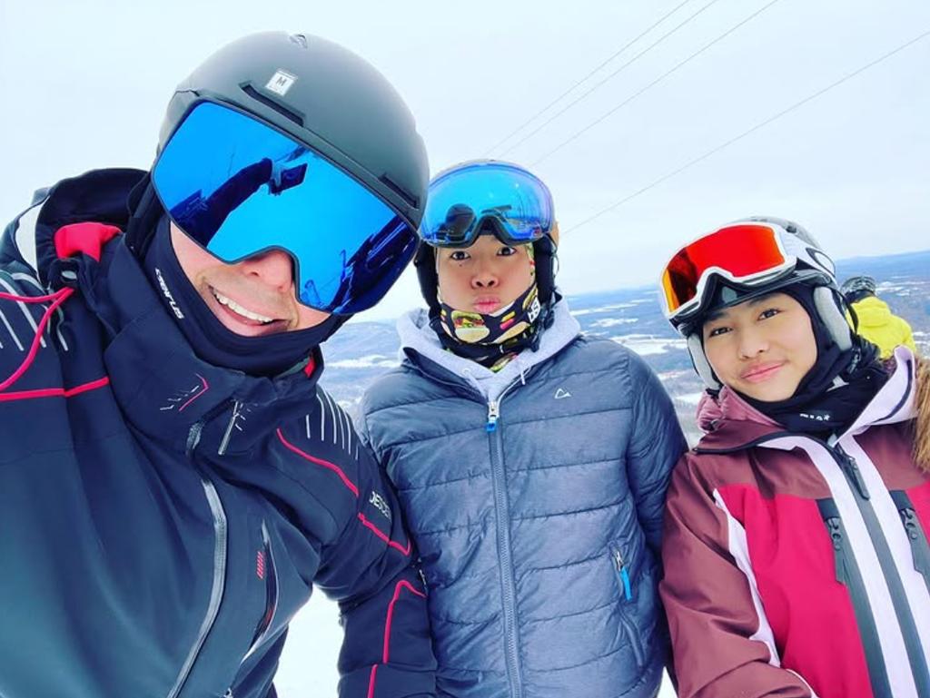 Gino Chouinard et sa famille