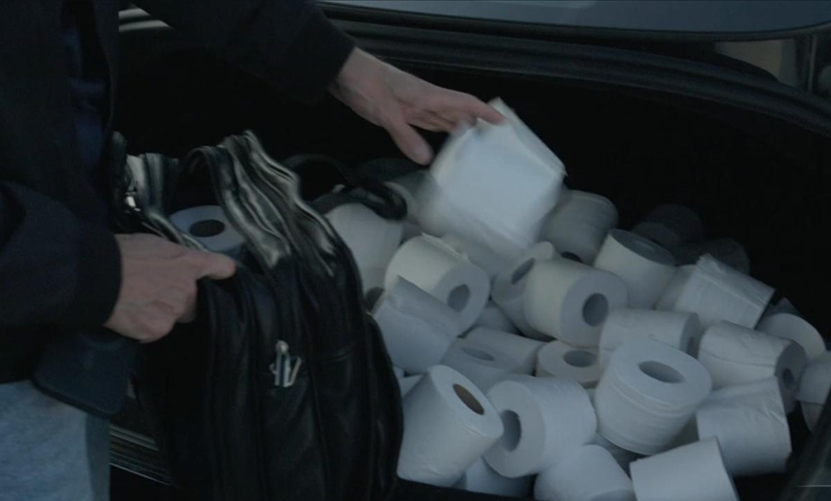 Papier toilette volé dans STAT